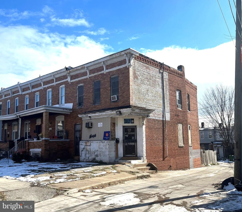 view of townhome / multi-family property