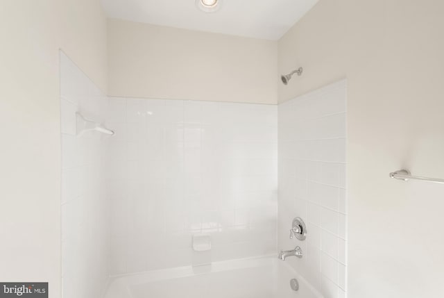 bathroom featuring tub / shower combination