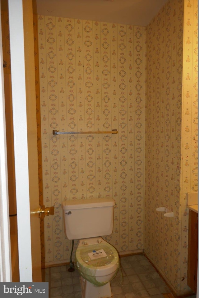 bathroom with toilet