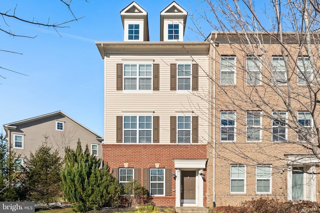 view of townhome / multi-family property