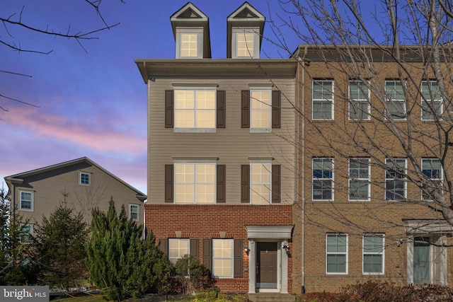 view of townhome / multi-family property