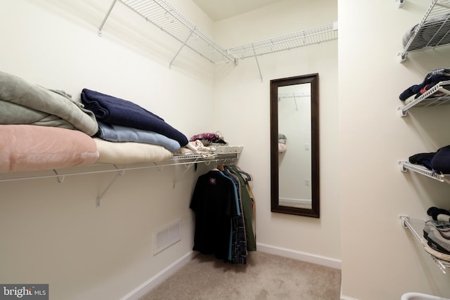 148 Gemstone Dr, Bellefonte, PA 16823 - spacious closet featuring visible vents and light colored carpet