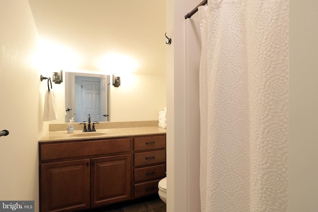 148 Gemstone Dr, Bellefonte, PA 16823 - full bathroom with toilet, vanity, and tile patterned floors