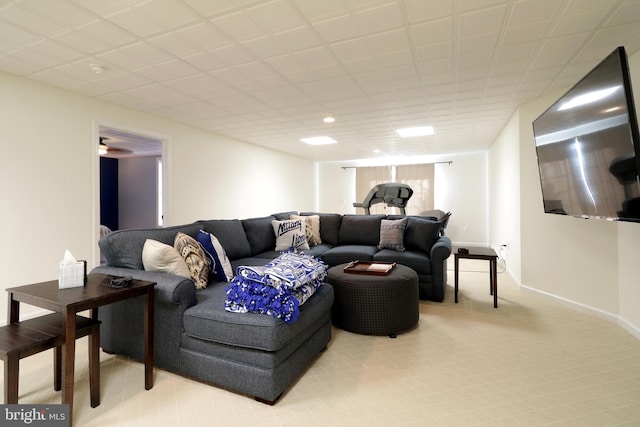 148 Gemstone Dr, Bellefonte, PA 16823 - living room with carpet flooring and baseboards