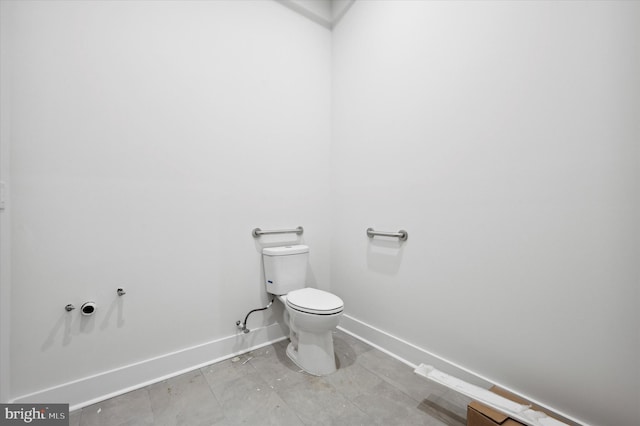 bathroom with toilet