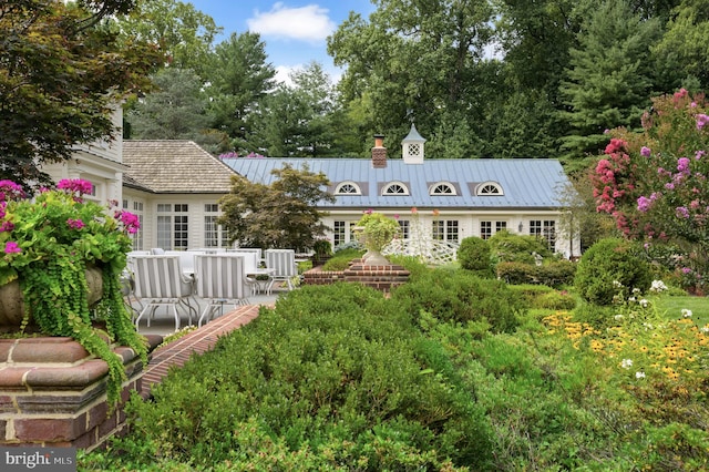 view of back of property