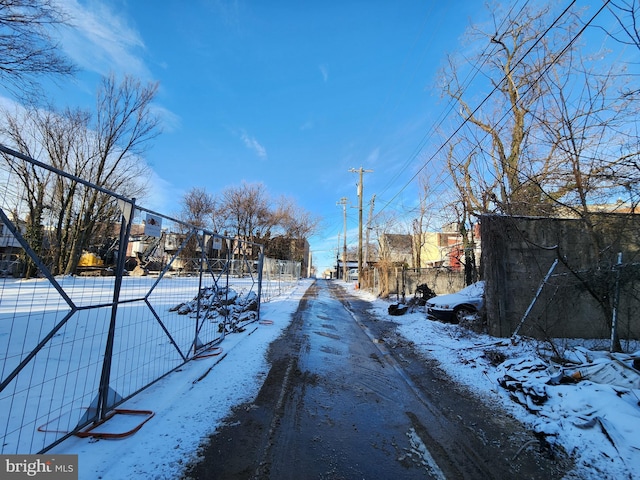 view of street