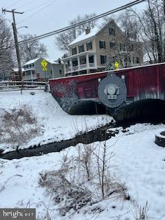 view of snowy yard