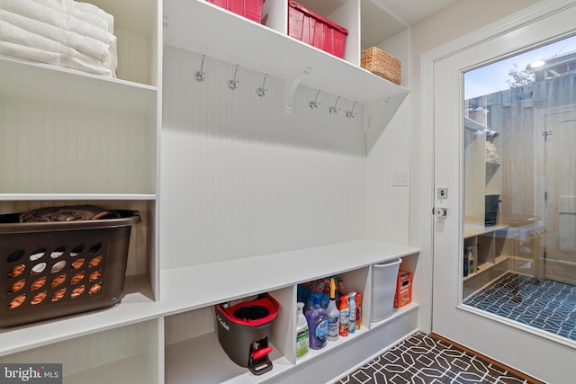 view of mudroom