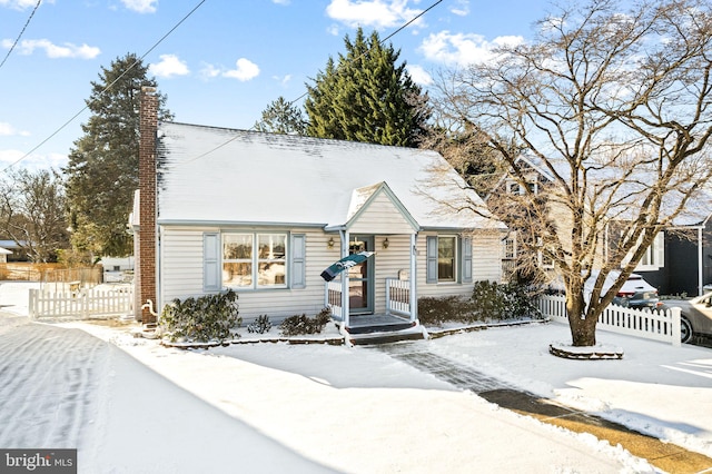 view of front of house