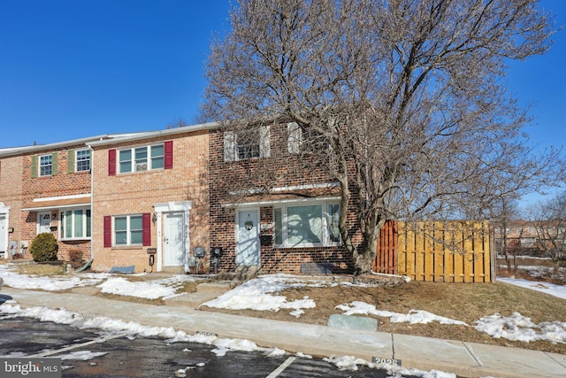 view of townhome / multi-family property