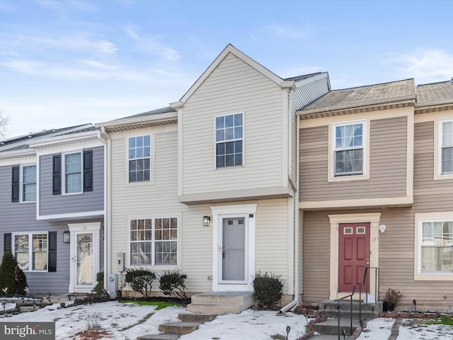 view of townhome / multi-family property