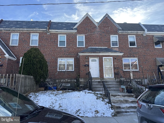 view of townhome / multi-family property