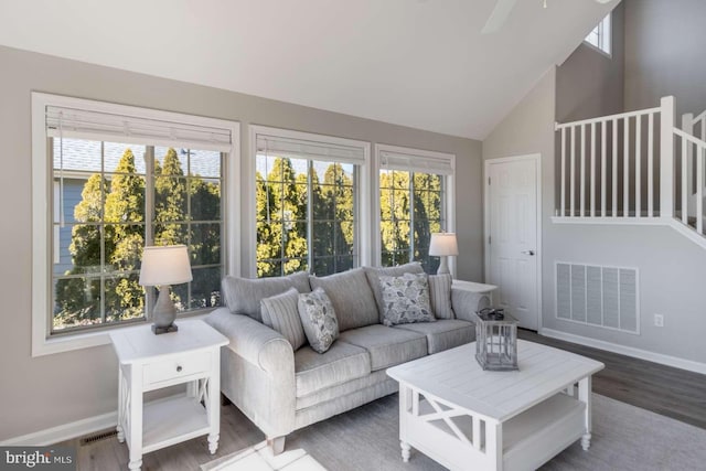 sunroom with a wealth of natural light