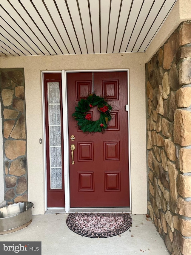 view of entrance to property