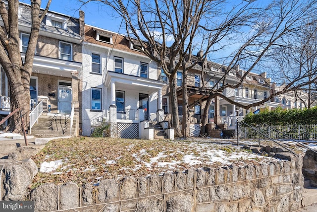 view of townhome / multi-family property