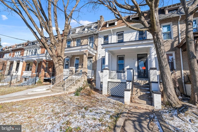 view of townhome / multi-family property