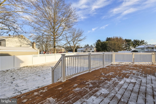 view of deck