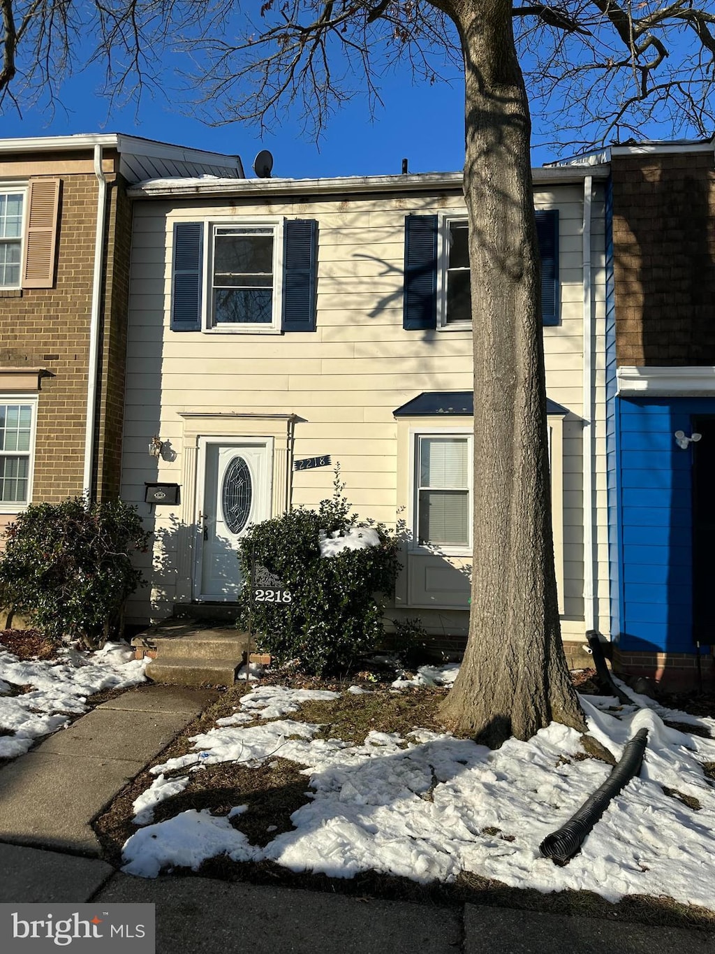 view of townhome / multi-family property