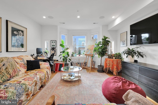 view of living room