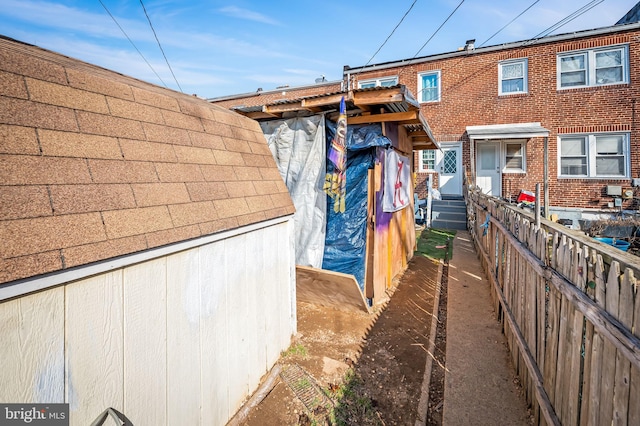 view of rear view of house