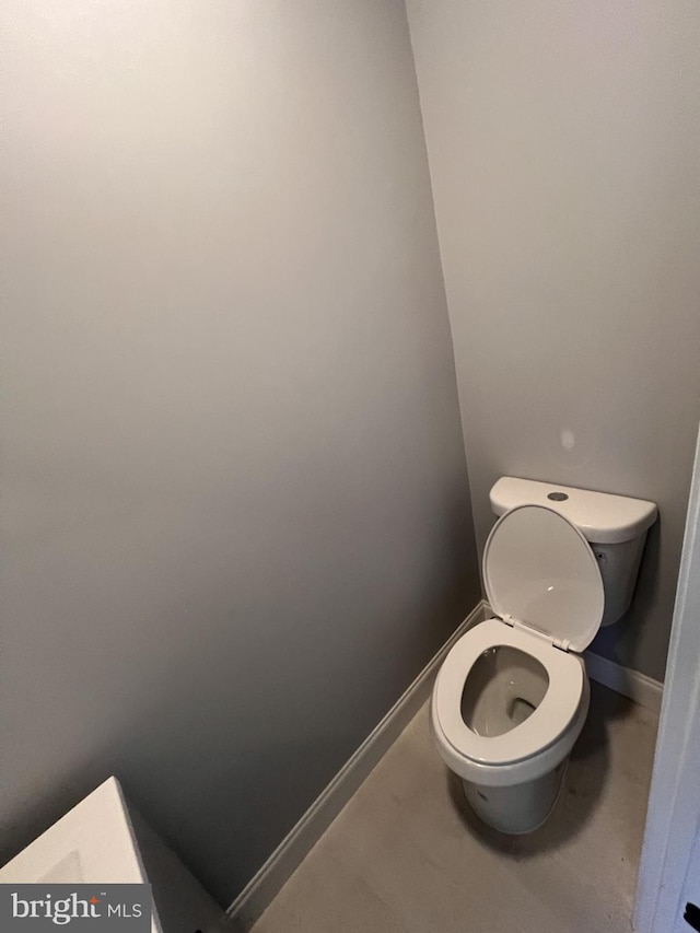 bathroom with toilet