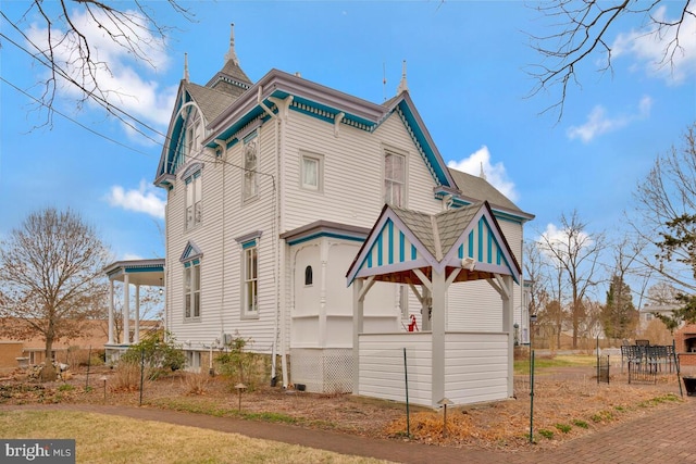 view of side of home