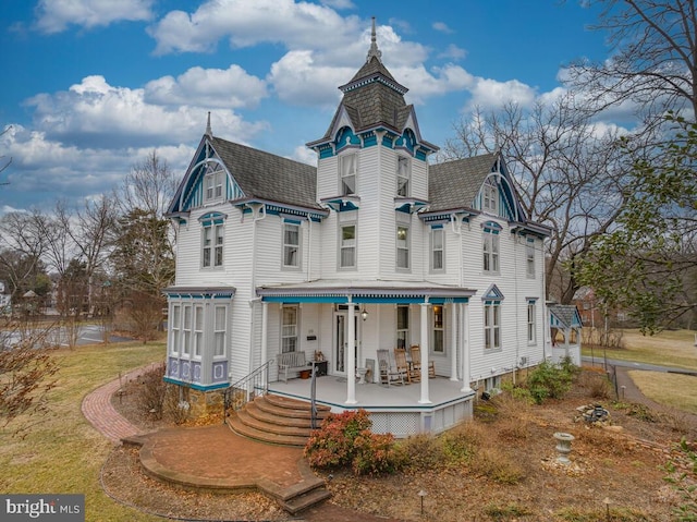 view of rear view of house