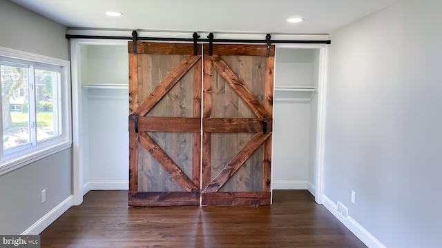 view of closet