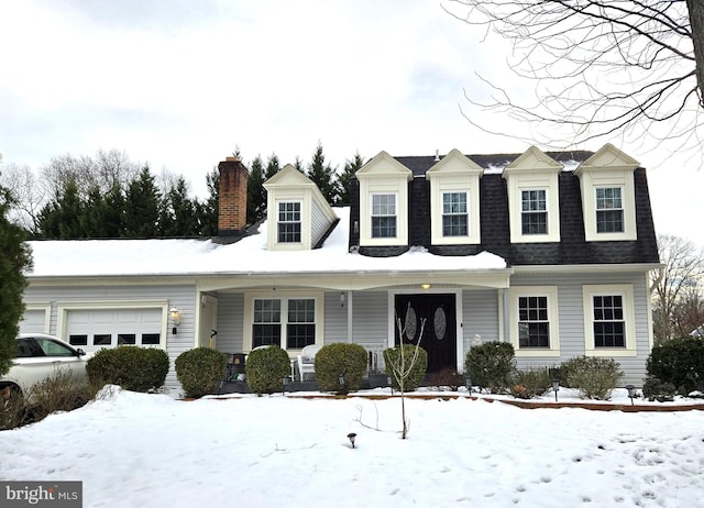 view of cape cod house