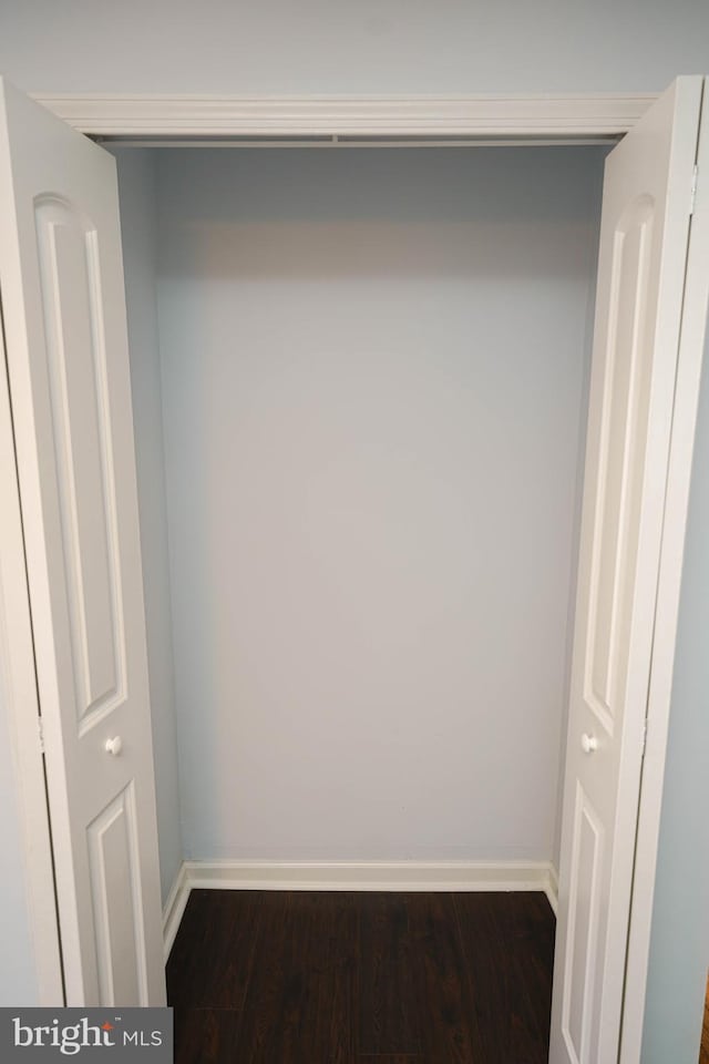 view of closet