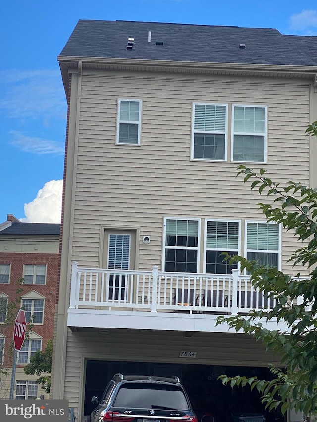 view of rear view of house