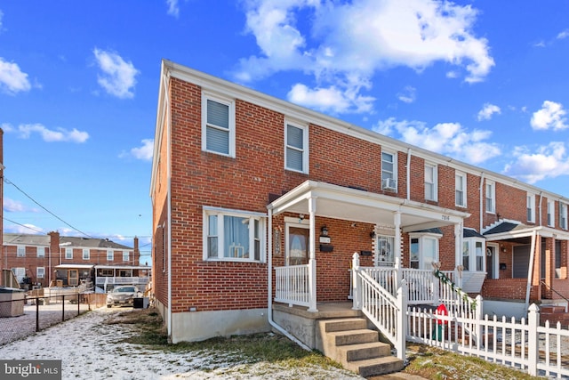 view of townhome / multi-family property