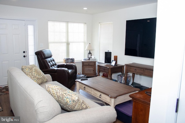 view of living room