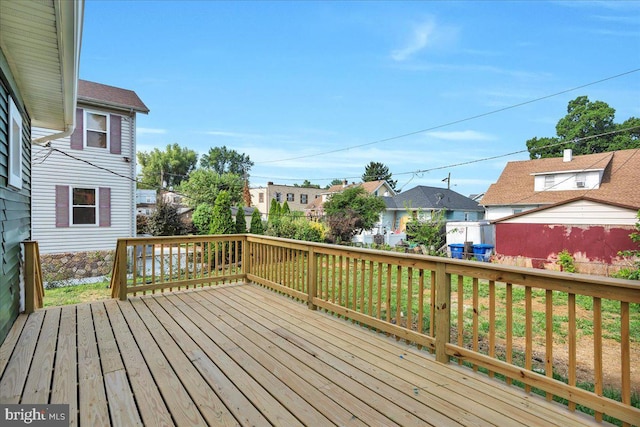 view of deck