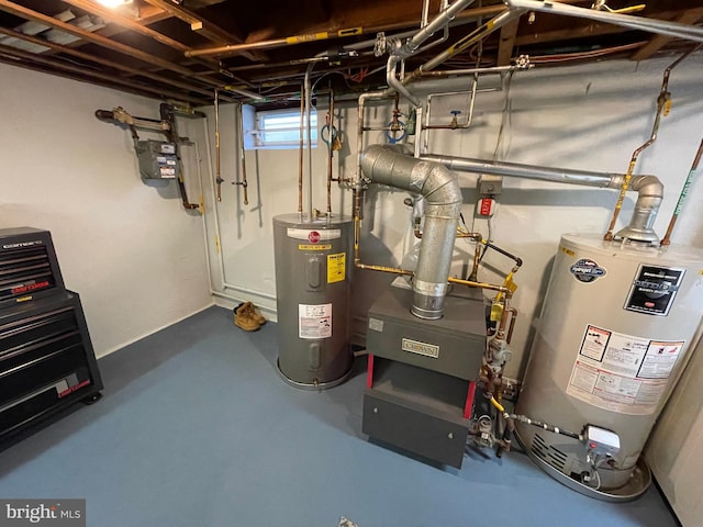 utilities with water heater