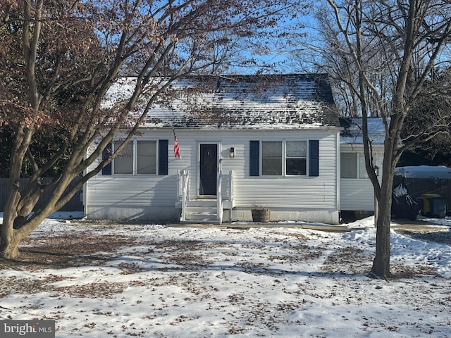 view of front of house