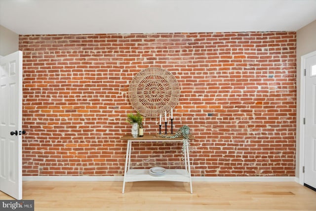 interior details featuring hardwood / wood-style floors