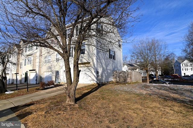 view of home's exterior