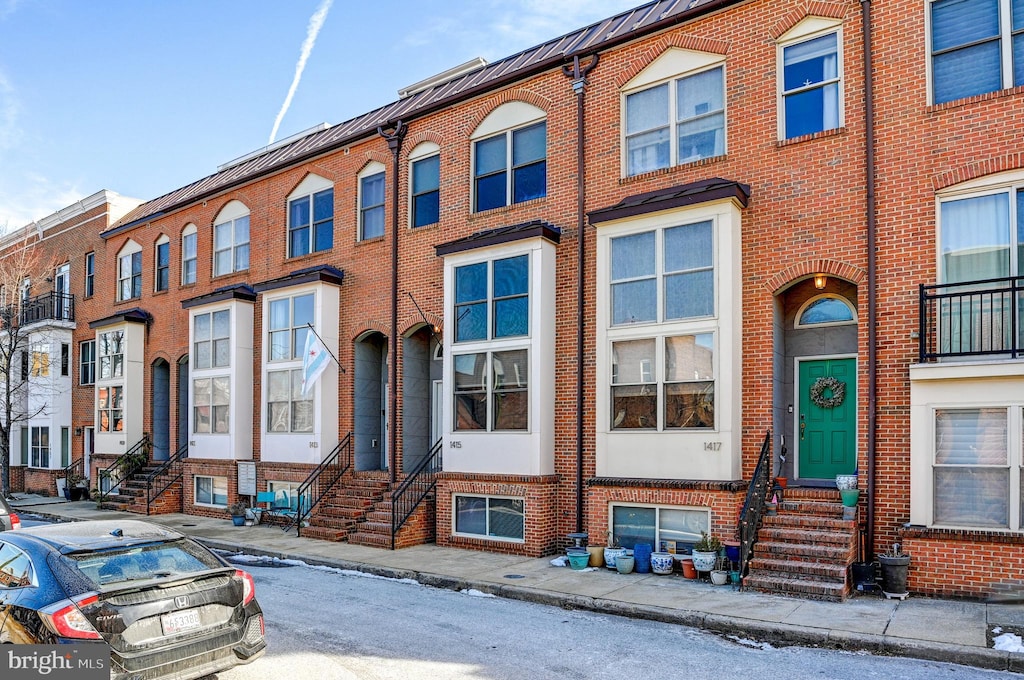 view of townhome / multi-family property