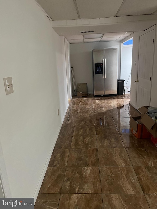 9429 Fairhaven Ave, Upper Marlboro, MD 20772 - hall with a paneled ceiling