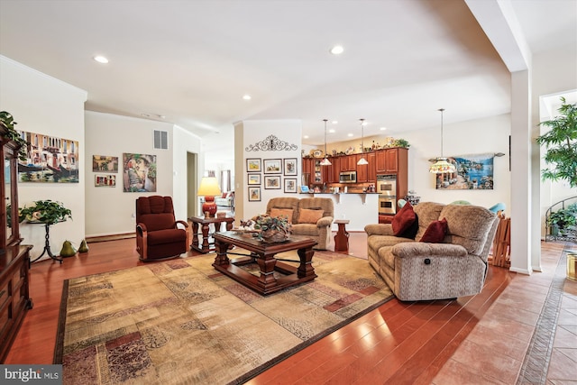 view of living room