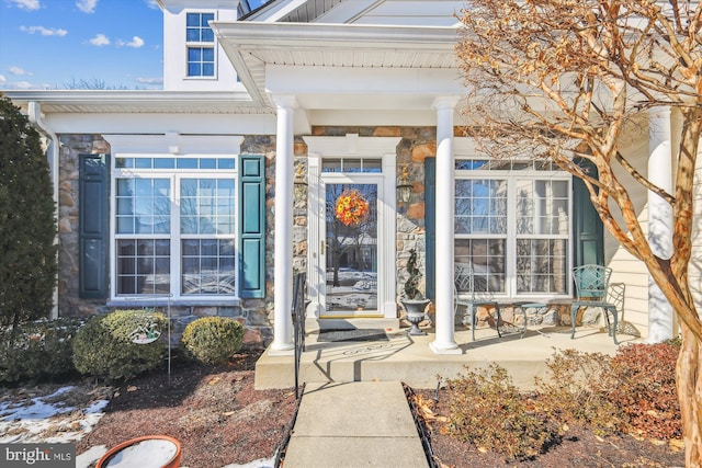 view of property entrance