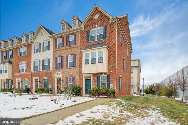 view of townhome / multi-family property