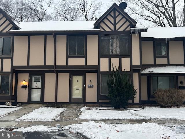 view of tudor home