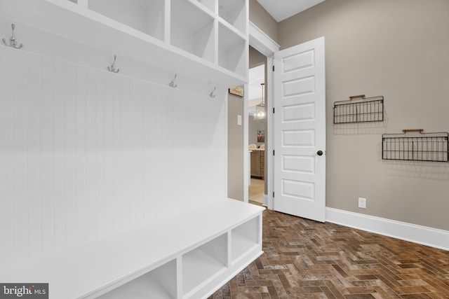 view of mudroom