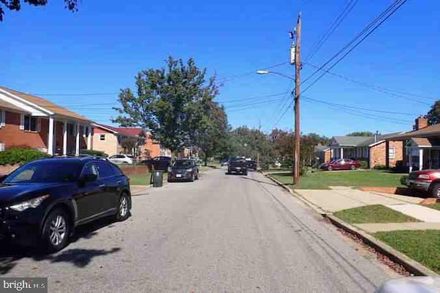 view of street