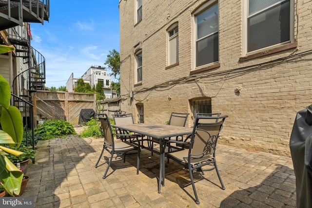 view of patio