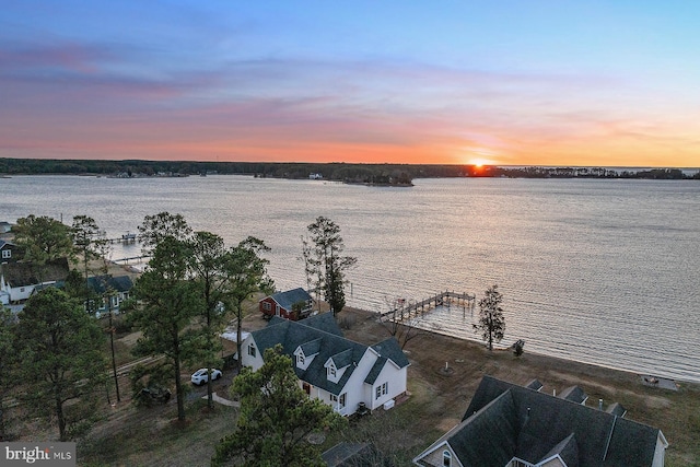 property view of water