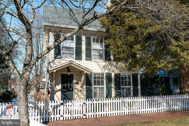 103 Mulberry St, Saint Michaels, MD 21663 - view of front of house featuring a fenced front yard
